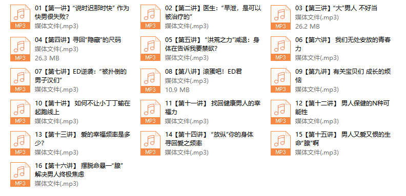 陈见  解决男人的根本焦虑（完结）